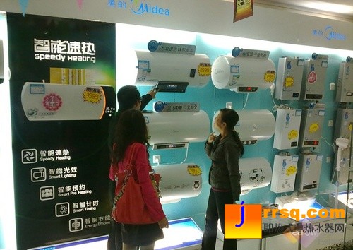 10秒10度 美的電熱水器領跑全行業(yè)