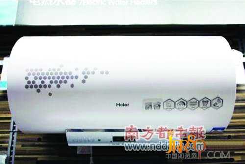 高能效熱水器受到歡迎 電子觸摸屏成賣點(diǎn)