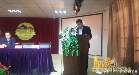 德恩特副總經(jīng)理沈治華先生發(fā)表致歡迎詞