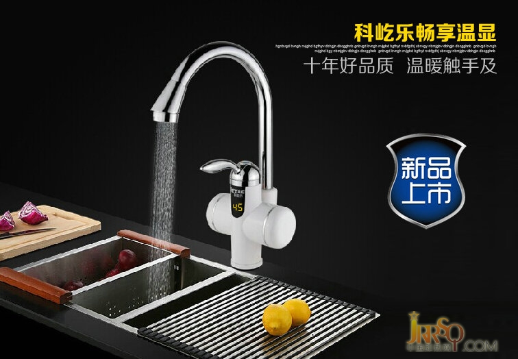 杭州桐廬科藝科技有限公司-6D暢享溫顯款科屹樂(lè)電熱水龍頭 即熱式電熱水器